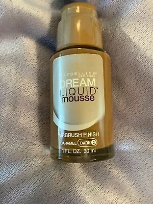 Maybelline Dream Liquid Mousse Airbrush Finish Foundation Caramel Dark 2 • $17.89