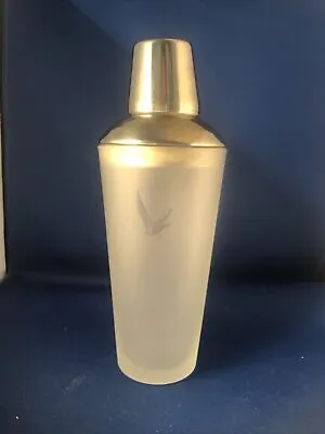 Grey Goose Vodka Frosted 3 Pc Cocktail Shaker W/ Strainer & Top • $25.29