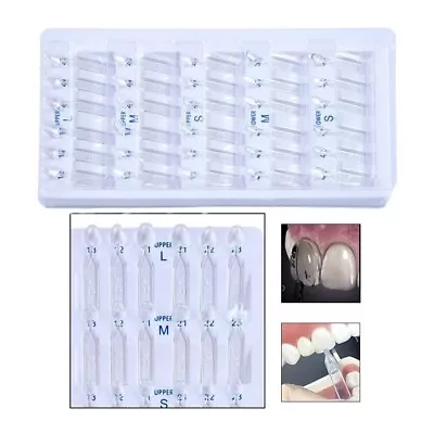 1 Kit Dental Composite Resin Veneers Mould Light Cure Teeth Anterior Whitening • $17.47
