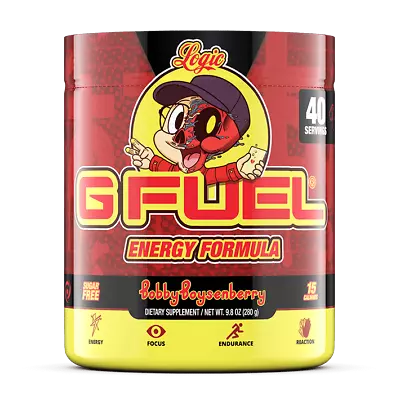 G Fuel Bobby Boysenberry V2 40 Serving Energy Tub • $26.99