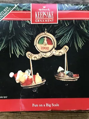 Vintage Country Mice On Scale Hallmark Memories ￼ornament Movement • £8.69