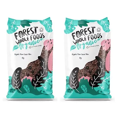 Organic Raw Cacao Nibs 2kg - Forest Whole Foods • £43.98