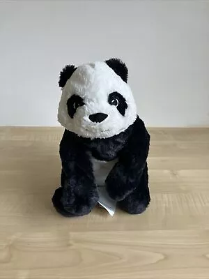 PANDA BEAR 🐼 12  Long Black & White TEDDY PLUSH Soft Comforter Toy IKEA KRAMIG • £9.99