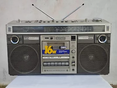 Vintage HITACHI TRK-8190E Ghetto Blaster Boombox • $220