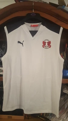 £34.99 • Buy Vintage Leyton Orient O's White Away Puma Football Shirt 2010-11 SIZE L USED 