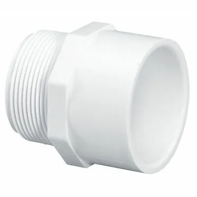 Zoro Select 436060 Pvc Male Adapter Mnpt X Socket 6 In Pipe Size • $20.95