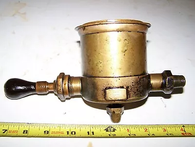 FELTHOUSE Pre SHERWOOD Hit Miss Gas Steam Engine Brass PUMP Pre OILER Tractor • $195.95