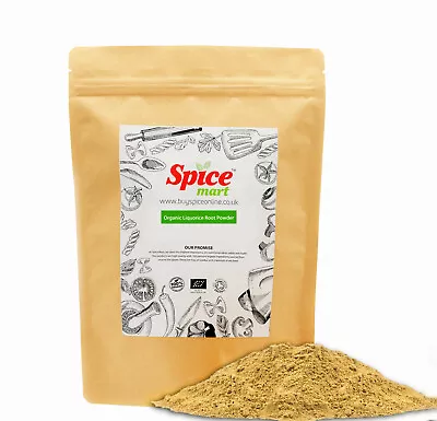 £5.50 • Buy Organic Liquorice | Licorice Root Powder Premium Quality Free P&P S A Certified 