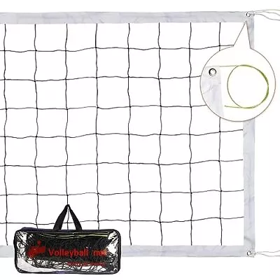 Heavy Duty Outdoor Volleyball Net For Backyard With Steel Cable 32FT X 3FT • $35.50