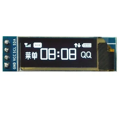 1PCS IIC I2C 0.91 128x32 White OLED LCD Display Module AVR PIC For Arduino • $1.87