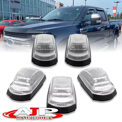 White LED Roof Cab Lights Clearance Lamps For 2017-2022 Ford F250 F350 F450 SD • $44.99