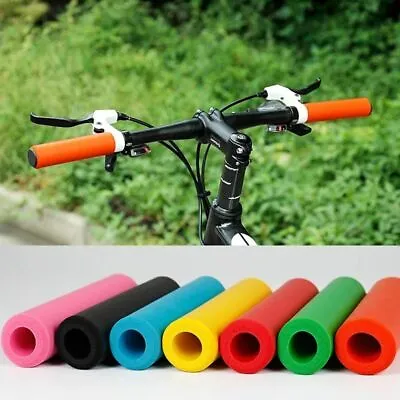 1Pair Bicycle Handle Bar Grips Cover Anti-slip MTB Grips Riding Handlebar • £3.69