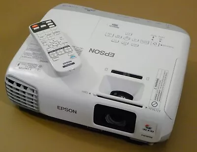 Epson Powerlite 98H Projector XGA HDMI 3000 Lumens 10000:1 Contrast Ratio • $109.99