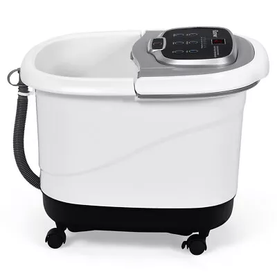 Portable Foot Spa Bath Motorized Massager Electric Feet Home Tub W/ Shower Grey • $89.99