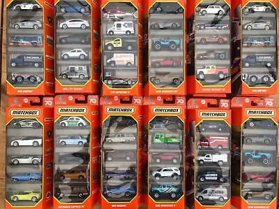 Matchbox 70th Anniversary 2023 5 Pack Select Your Vehicles Multi Buy Applies • £9.99