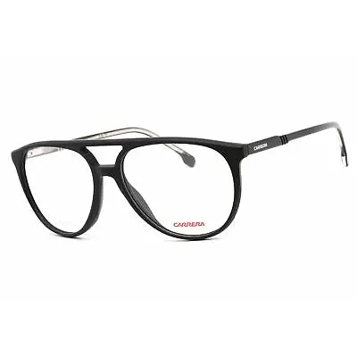 Carrera Men's Eyeglasses Full Rim Matte Black Aviator Frame CARRERA 1124 0003 • $37.99