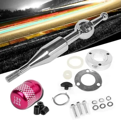 Manzo Short Throw Shifter+Pink Netted Style Shift Knob For 90-97 Miata MX-5 • $72.84