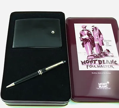 Montblanc Fullhalter Collectors Gift Set Tin - Ballpoint - Writing Pad/Billfold  • $850