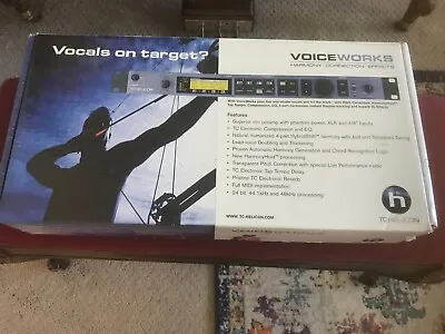 Tc-Helicon VoiceWorks Rack Mount Type New Old Stock! • $599.99