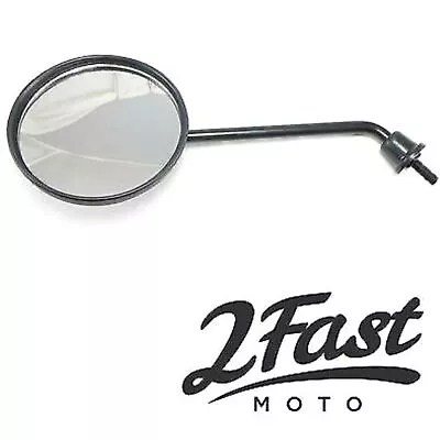 Left Hand Side Mirror 4  Round 8mm Thread For Yamaha Zuma 50 125 2FM-12-11050LF  • $14.09