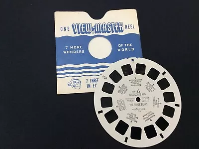 Sawyer's Viewmaster Reel #FT-6  GOLDILOCKS AND THE THREE BEARS • $3.99