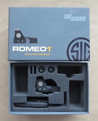 Sig Romeo1 Mini Reflex Red Dot 6 MOA 1x30 SOR11600 • $209.95