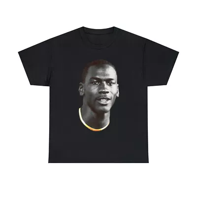 Young Michael Jordan Tshirt -gold Chain - Big Head - Nba Classic - Unisex  • $17.46