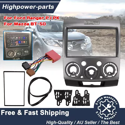 Radio Double Din Fascia Facia Dash Kit Fit For Ford Ranger PJ PK Mazda BT-50 AU • $32.99