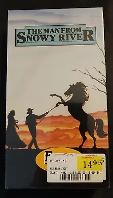 The Man From Snowy River~VHS~Kirk Douglas~New/Sealed • $5