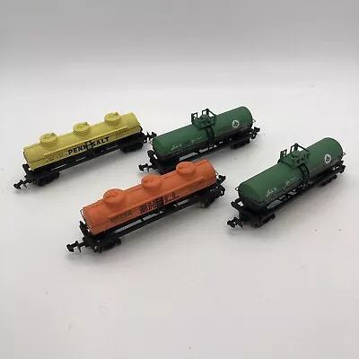 N Gauge Lot Of 4 Tanker Cars Bachmann And Others • $24.99