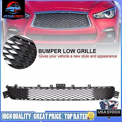 Factory Style Front Bumper Lower Grille Fits Infiniti Q50 2014-2017 Base Model • $59.57