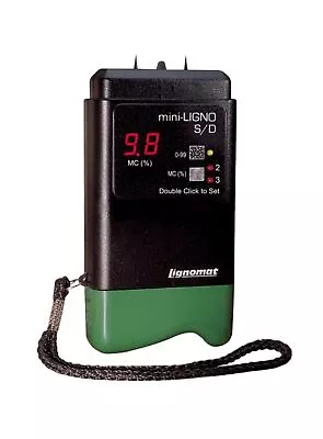 Lignomat Moisture Meter Mini-Ligno S/D Black • $165.08