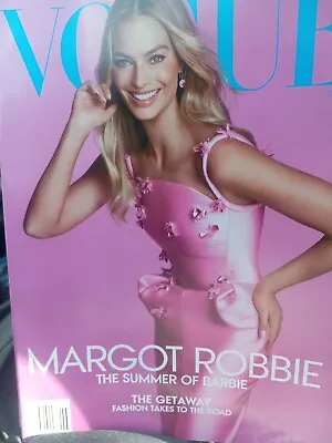 Vogue Usa  - June 2023 - Margot Robbie - The Summer Of Barbie - Brand New • $13