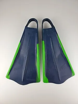 Voit Duck Feet Custom Model Swim Fins Flippers Small Green Blue Bodyboarding • $34.99