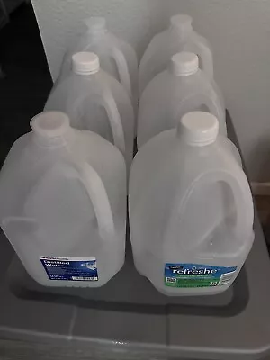 4 Empty Plastic 1 Gallon Milk Jugs Bottles Caps Arts Crafts Gardening • $12.99