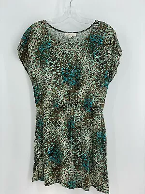 Xai Womens Cap Sleeve Elastic Waist Dress Rayon Size Large  • $14.99