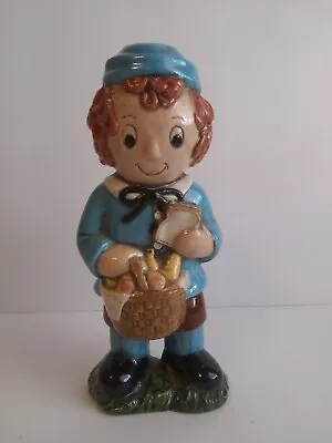 $18 • Buy Vintage Chalkware Raggedy Andy Figurine Blue Outfit Hat,  6.5  Hand Painted 