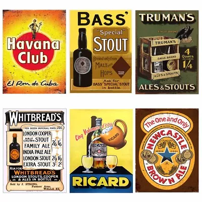 £5.95 • Buy Tin Metal Beer Sign Plaque Home Bar Man Cave Garage Signs Shed Tiki Bar AM397