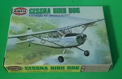 Airfix Series 1 Model Kit 61058-4 - Cessna Bird Dog - 1/72 Vintage/rare 1980 • £35