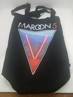 Maroon 5 Black Canvas Tote Bag Book Bag • $20