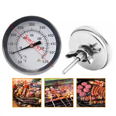 Barbecue Temperature Thermometer Gauge BBQ Grill Smoker Pit Thermostat BBQ Tool • $6.26