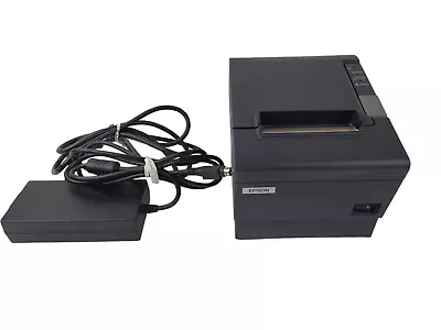 $75 • Buy Epson M129H TM-T88IV Thermal POS Receipt Printer USB Printer W Power Supply