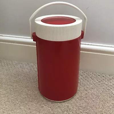 Vintage Retro Insulex Ice Bucket With Handle Red And White • £7.20