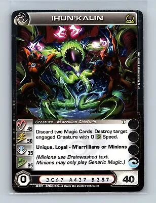 Chaotic TCG - Ihun'Kalin - MAX S - 1st Ed Rare - Beyond The Doors 4Kids • $2.99