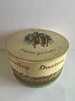 Vintage 5 Oz  English Lavender Yardley Dusting Powder Sealed Full W/ Puff • $16