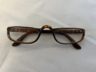$19.99 • Buy VTG Christian Dior Monsieur Eyeglass Frames 2075 Brown Plastic Made In Austria