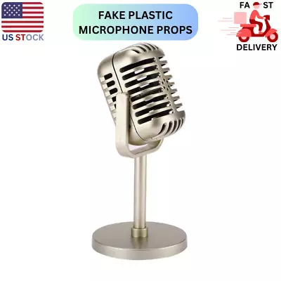 Microphone Vintage Look Old Style Dynamic Vocal Classic Retro Studio Stage Voice • $16.79