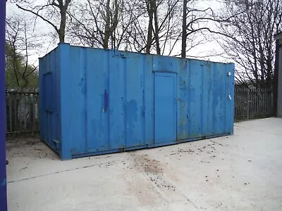 20ft Anti Vandal Portable Site Office Cabin Container Free Delivery • £3500