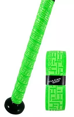 Vulcan Advanced Polymer Bat Grips - Light 1.00 Mm - Optic Green • $10.99