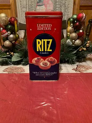 Vintage 1987 Nabisco Ritz Crackers Limited Edition Collector Tin • $19.99